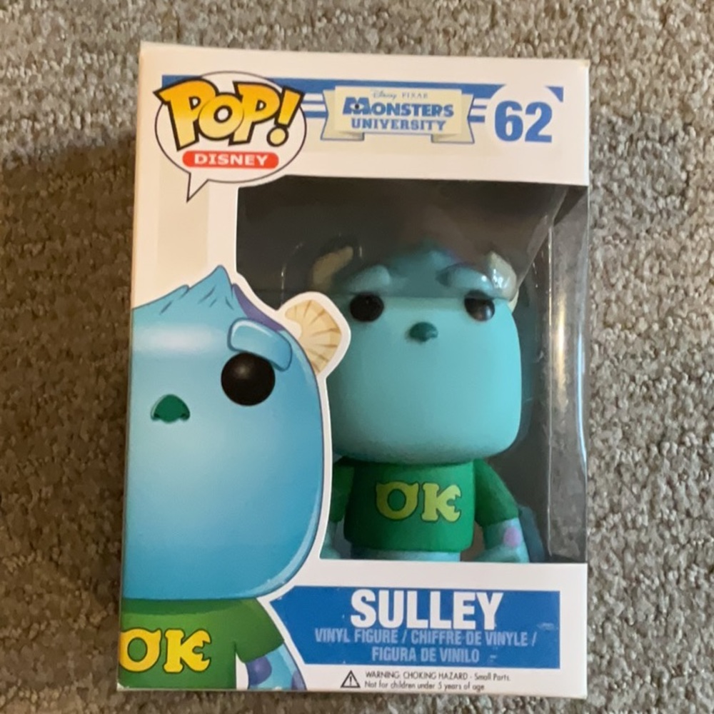 Funko Pop Disney Monsters University Sulley #62
